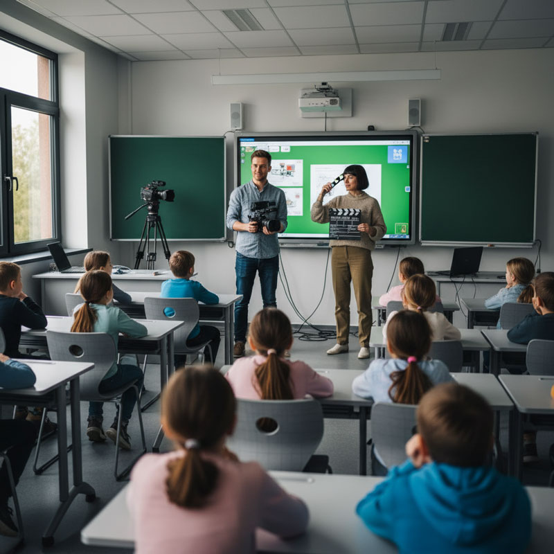 Intervention en milieu scolaire sur le cinéma